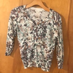 Floral cardigan